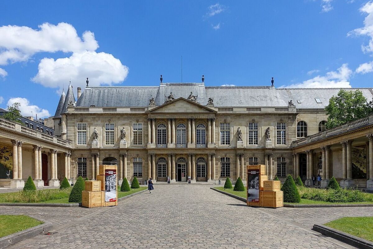 Courtyard @ Musée des Archives nationales / Hôtel de Soubise @ Le Marais @ Paris