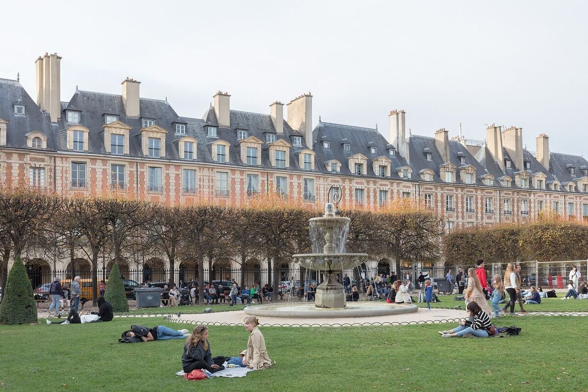 Place des Vosges, Paris, France