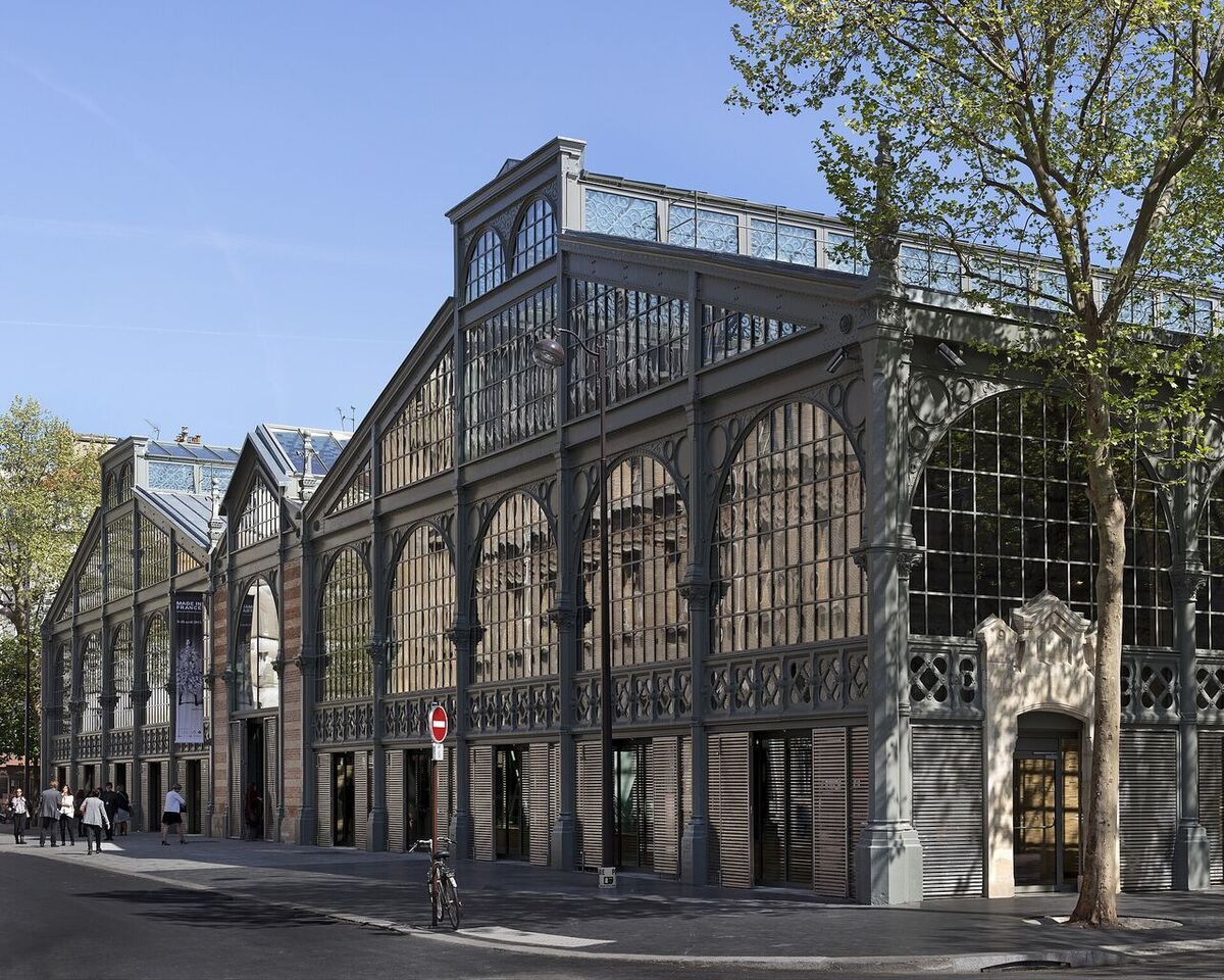 Vu extérieure du Carreau du Temple